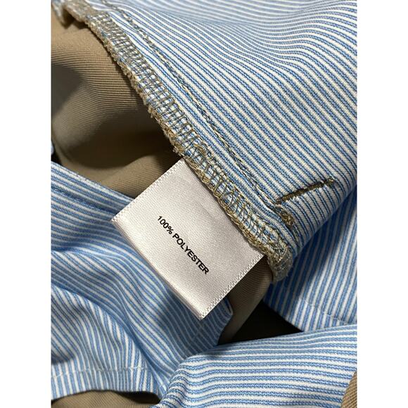 Peter Millar Mens Golf Shorts 9" inseam Beige Performance Hybrid Size 40 - Picture 6 of 7